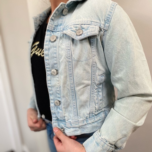 Girls washed Jean jacket - Picture 2 of 7